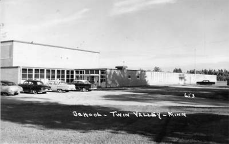 School, Twin Valley Minnesota, 1950's