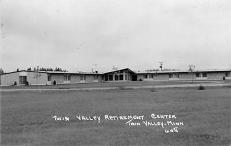 Twin Valley Retirement Center, Twin Valley Minnesota, 1950's