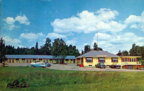 House of Sweden Motel, Restaurant and Gift Shop, Two Harbors MN, 1950's