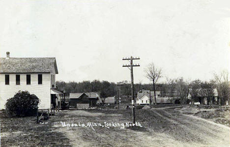 Upsala Minnesota, looking north, 1917