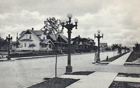 Central Avenue, Virginia Minnesota, 1910's