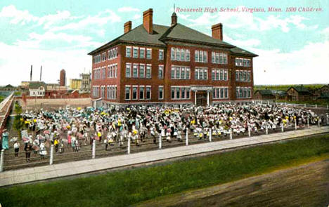 Roosevelt High School, Virginia Minnesota, 1910