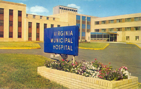Virginia Municipal Hospital, Virginia Minnesota, 1971