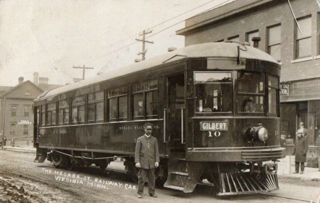 The Mesaba Street Railway, Virginia Minnesota, 1914