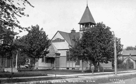 Congregational Church, Wabasha Minnesota, 1930's