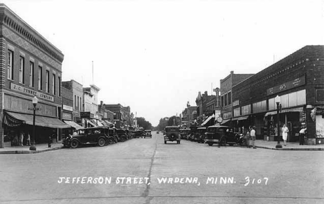 Jefferson Street, Wadena Minnesota, 1930