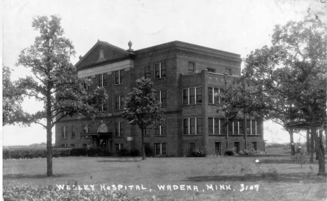 Wesley Hospital, Wadena Minnesota, 1920's?