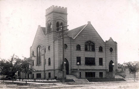 Methodist Episcopal Church, Wadena Minnesota, 1919