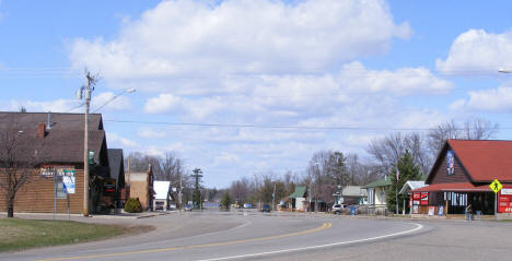 Street scene, Wahkon Minnesota, 2009