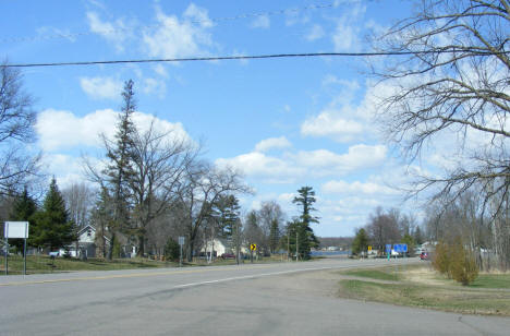 Street scene, Wahkon Minnesota, 2009