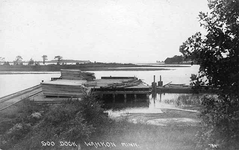 Soo Dock, Wahkon Minnesota, 1925