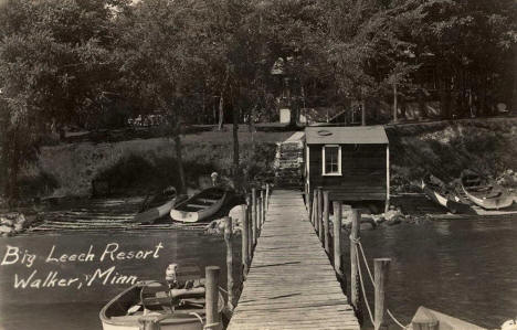 Big Leech Resort, Walker Minnesota, 1948