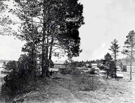General view of Walker Minnesota, 1896