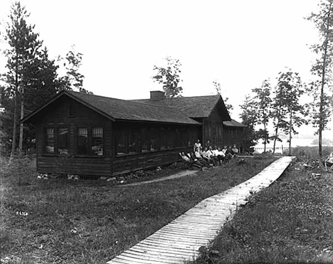 Cottage C at the State Sanatorium, Walker Minnesota, 1913