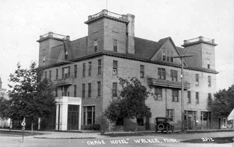Chase Hotel, Walker Minnesota, 1925