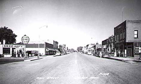 Main Street, Walker Minnesota, 1950