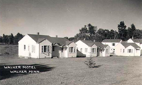 Walker Motel, Walker Minnesota, 1955