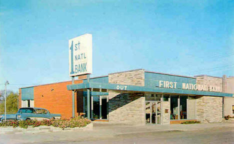 First National Bank of Walker Minnesota, 1960's