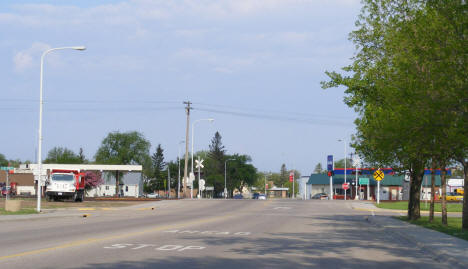 Street scene, Warren Minnesota, 2008
