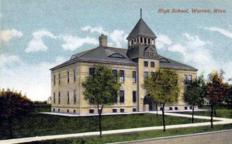 High School, Warren Minnesota, 1916