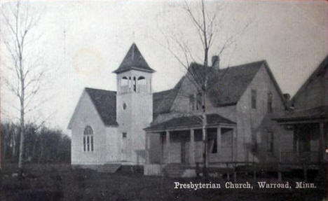 Presbyterian Church, Warroad Minnesota, 1910's?