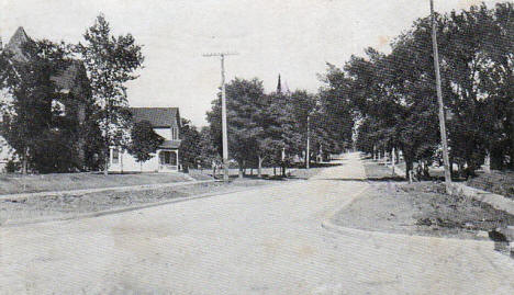 Lake Avenue, Waseca Minnesota, 1910's