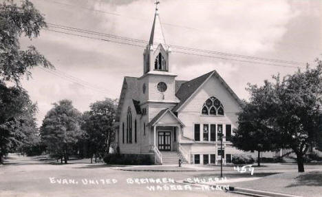 Evangelical United Brethren Church, Waseca Minnesota, 1940's?