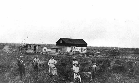 Filip Sedlacek farm near Waskish Minnesota, 1900
