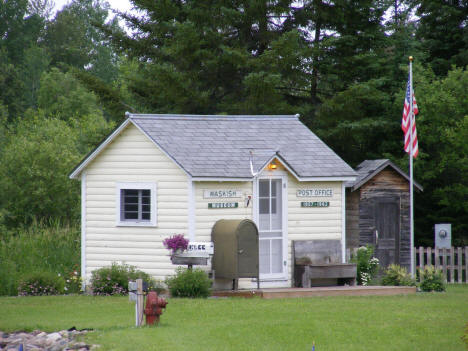 Former Post Office, now a museum, Waskish Minnesota, 2009