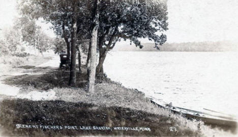 Fischers Point, Lake Sakatah, Waterville Minnesota, 1911
