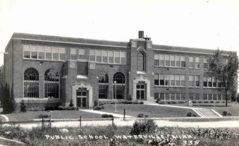 Public School, Waterville Minnesota, 1940's
