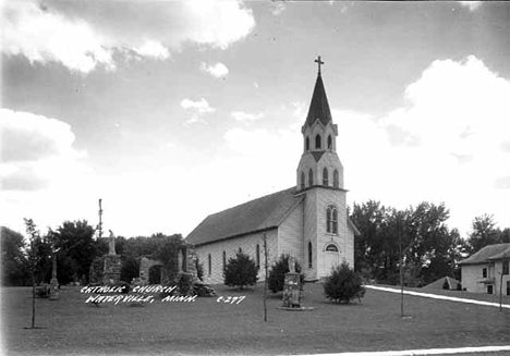 Catholic Church, Waterville Minnesota, 1950