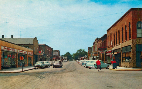 Main Street, Waterville Minnesota, 1957