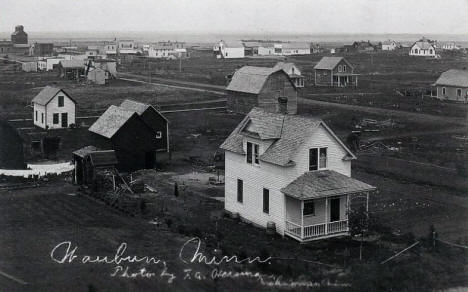 General view, Waubun Minnesota, 1910's?