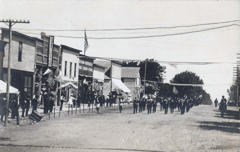 Fourth of July Parade, Welcome Minnesota, 1910's