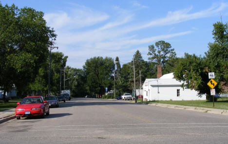 Street scene, West Union Minnesota, 2008