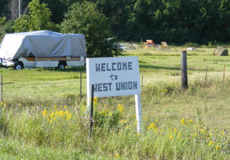 Welcome to West Union Minnesota, 2008