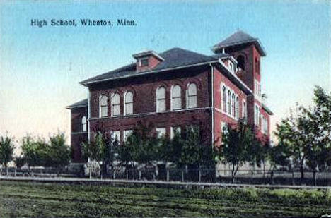 High School, Wheaton Minnesota, 1910