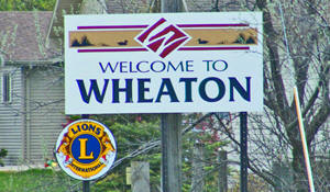 Wheaton Minnesota Welcome Sign