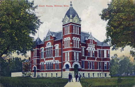 Court House, Willmar Minnesota, 1910's