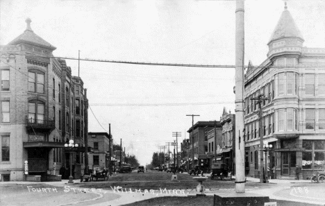 Fourth Street, Willmar Minnesota, 1924
