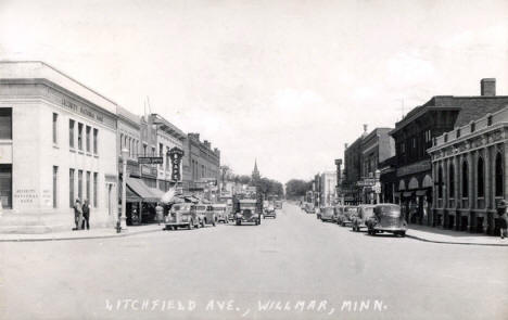 Litchfield Avenue, Willmar Minnesota, 1939