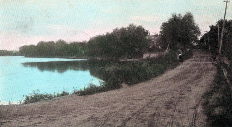 Foot Lake Drive, Willmar Minnesota, 1909