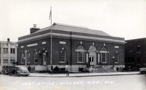 Post Office, Willmar Minnesota, 1930's