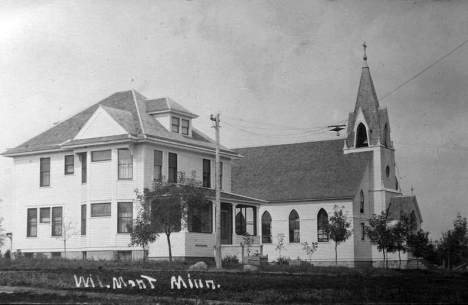 Church, Wilmont Minnesota, 1910's?