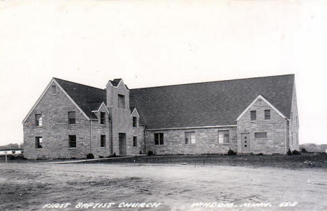 First Baptist Church, Windom Minnesota, 1940's?