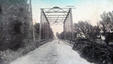 Des Moines River Bridge, Windom Minnesota, 1910's