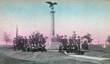 Soldiers Monument, Windom Minnesota, 1907