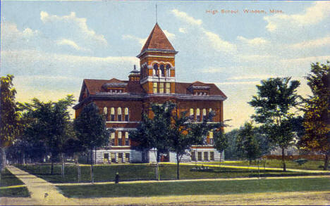 High School, Windom Minnesota, 1909