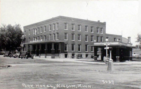 Park Hotel, Windom Minnesota, 1930's